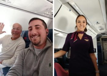 Πατέρας έκλεισε 6 πτήσεις για να μείνει με την αεροσυνοδό κόρη του τα Χριστούγεννα
