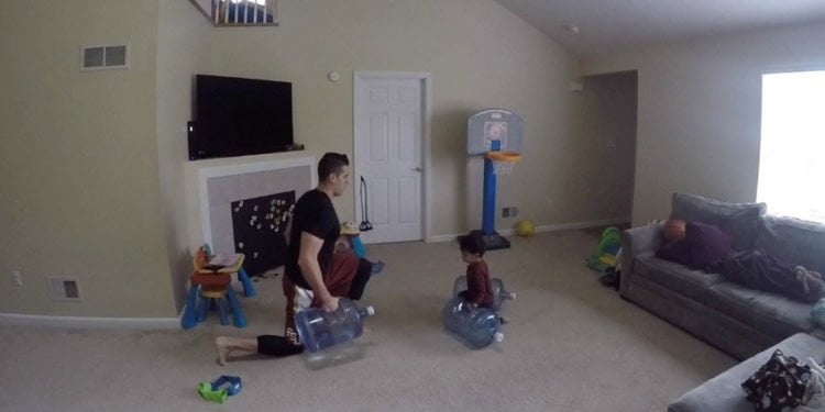 Όταν πατέρας και γιος προπονούνται μαζί